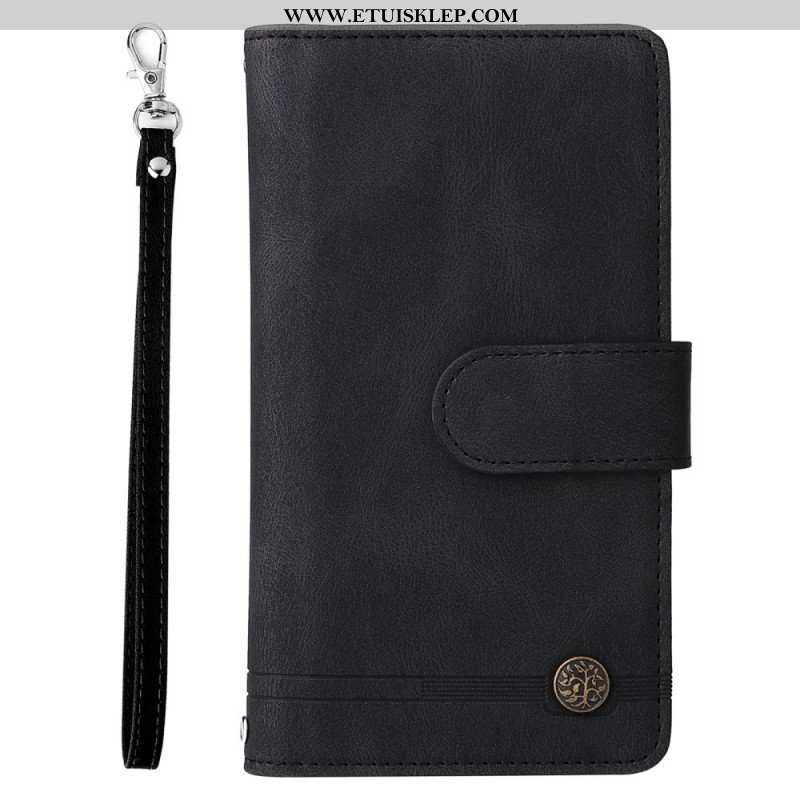 Etui Folio do Samsung Galaxy S22 Ultra 5G Wielofunkcyjny Z Etui